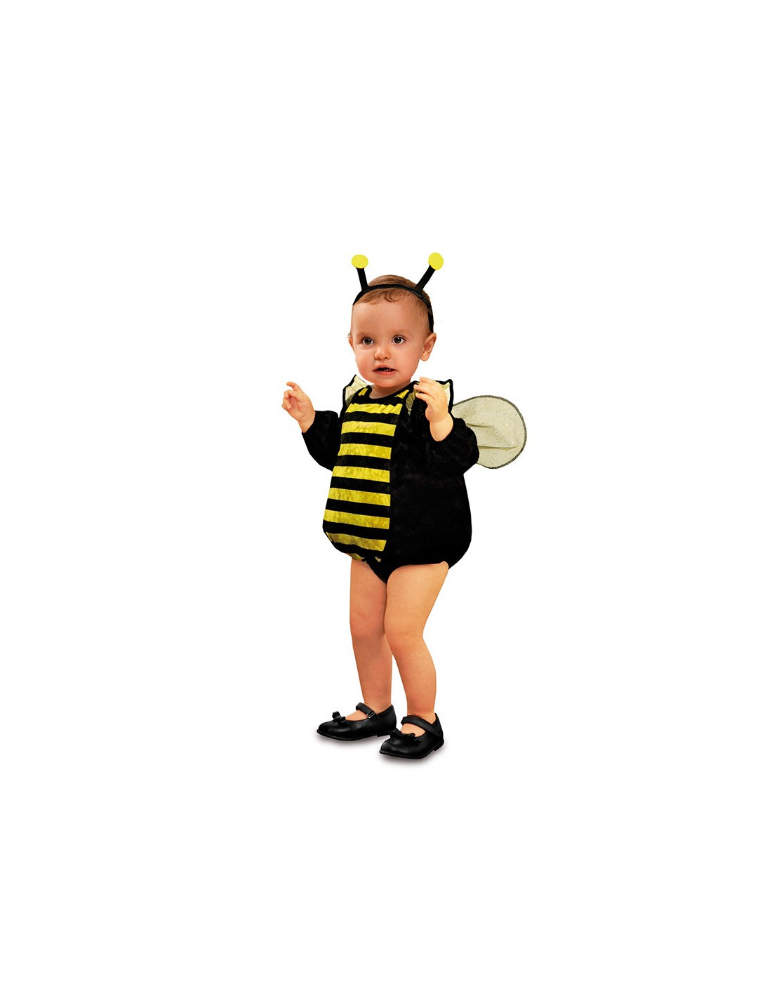 Disfraz de abeja color amarillo y negro para niños de 5 a 6 años para las  fiestas carnavales, halloween, fiestas, celebraciones.