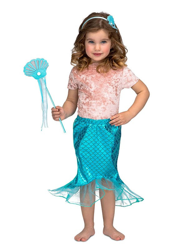 Disfraz de Sirena para Niña - Comprar en Tienda Disfraces Bacanal