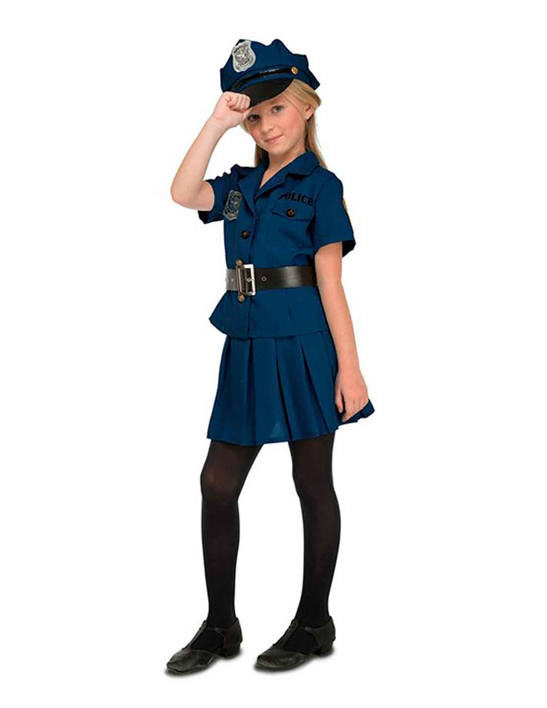 Dress Up America Disfraz De Policía Para Niños - Disfraz De Policía De  Juego De Rol Para Niños - Conjunto De Camisa, Pantalones, Gorro, Cinturón