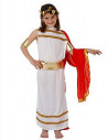 Disfraz emperatriz romana infantil