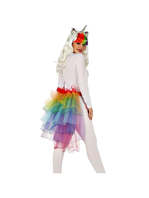 cola de unicornio multicolor - Compra Disfraces Bacanal