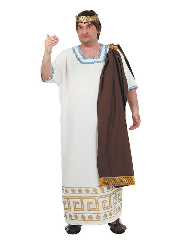 Disfraz de Pretor romano adulto talla grande