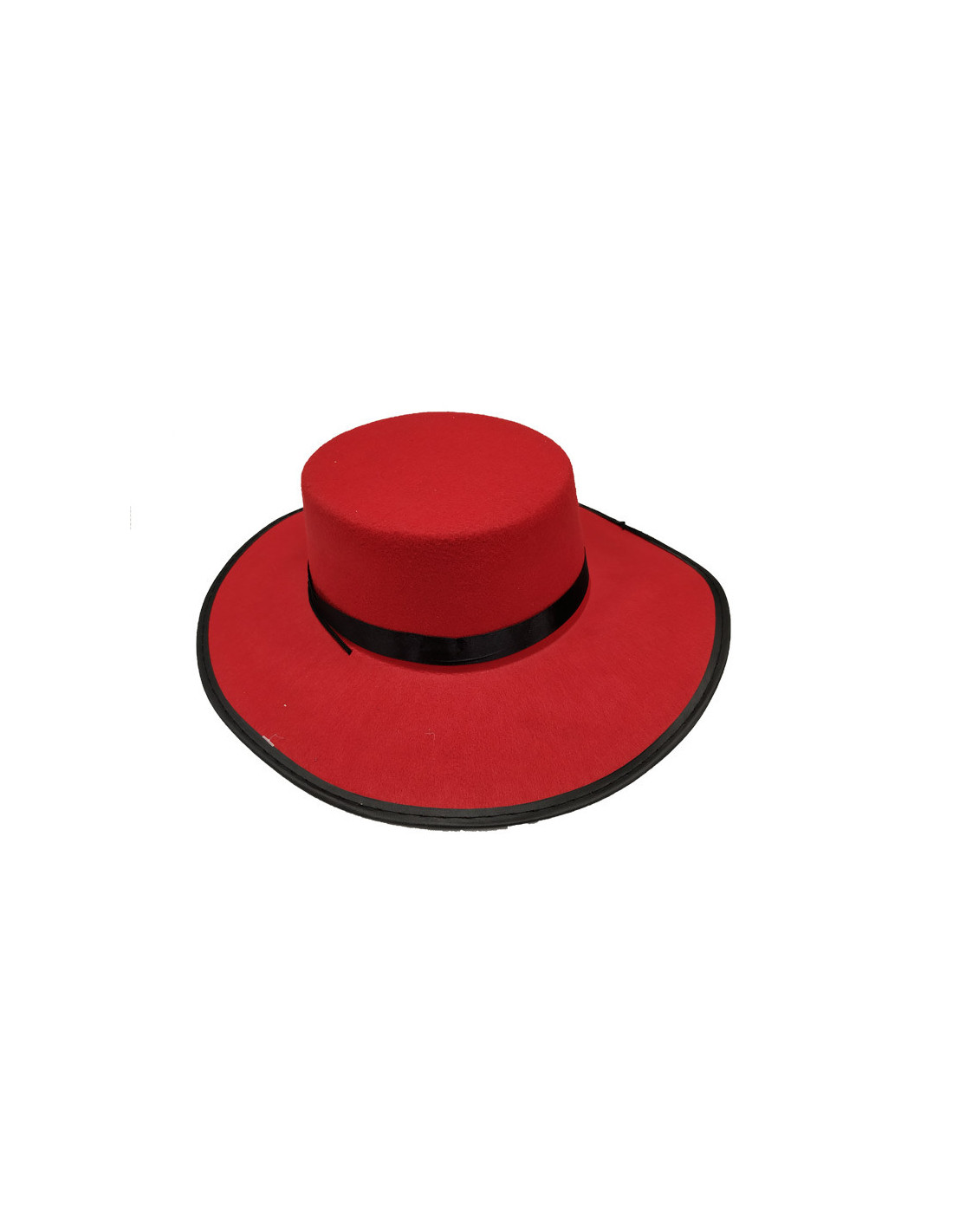 Galaxia tirano vulgar Sombrero cordobés rojo - Envío 24h|Compra en Disfraces Bacanal