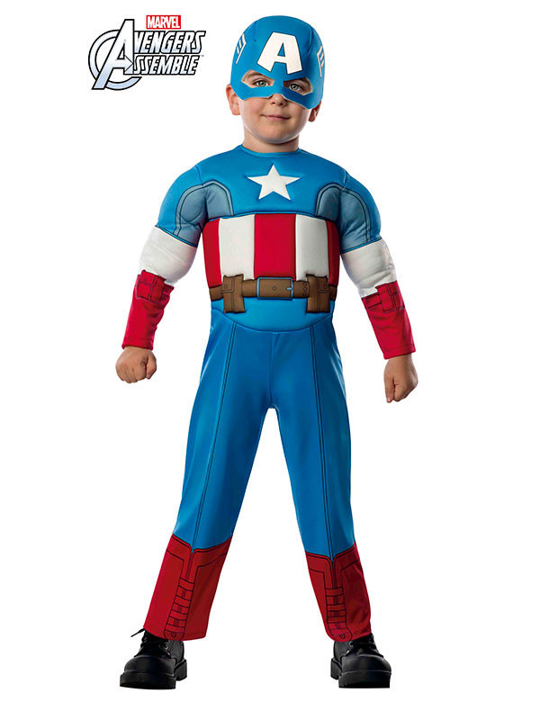 Arte a pesar de sílaba Disfraz Capitán América bebé - Comprar en Tienda Disfraces Bacanal