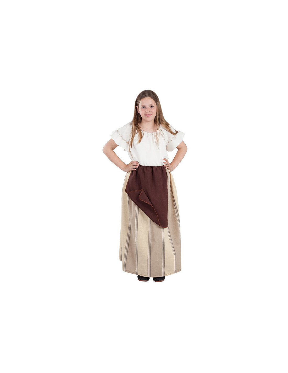 Falda campesina medieval infantil - Comprar en Tienda Disfraces Bacanal