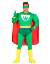 Disfraz Superhéroe Verde adulto