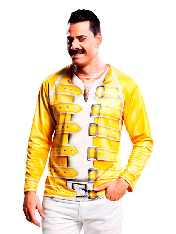 Camiseta Disfraz Freddie Mercury