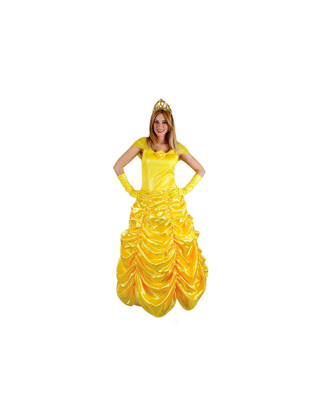 Disfraz princesa amarilla mujer bella en #sevilla para #carnaval Disney