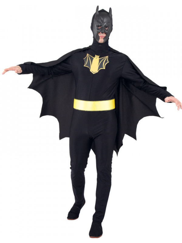 Disfraz de superhéroe murciélago hombre