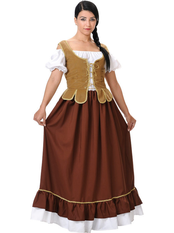 Sanción Incontable heno Disfraz medieval tabernera mujer - Comprar en Tienda Disfraces Bacanal