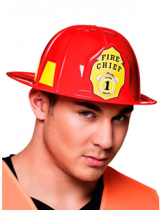 Compre Casco De Hombre De Fuego De Plástico Para Fiestas Para Adultos,  Sombrero De Bombero De Plástico Para Niños, Casco De Jefe De Bomberos Para  Niños y Sombrero De Fuego de China