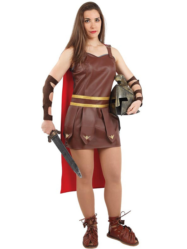 retroceder Atar Nuclear Disfraz de romana gladiadora mujer - Comprar en Tienda Disfraces Bacanal