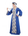 Disfraz de Princesa Medieval Azul