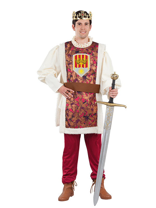 Diversidad autobús Destilar Disfraz de Rey Medieval adulto - Comprar en Disfraces Bacanal