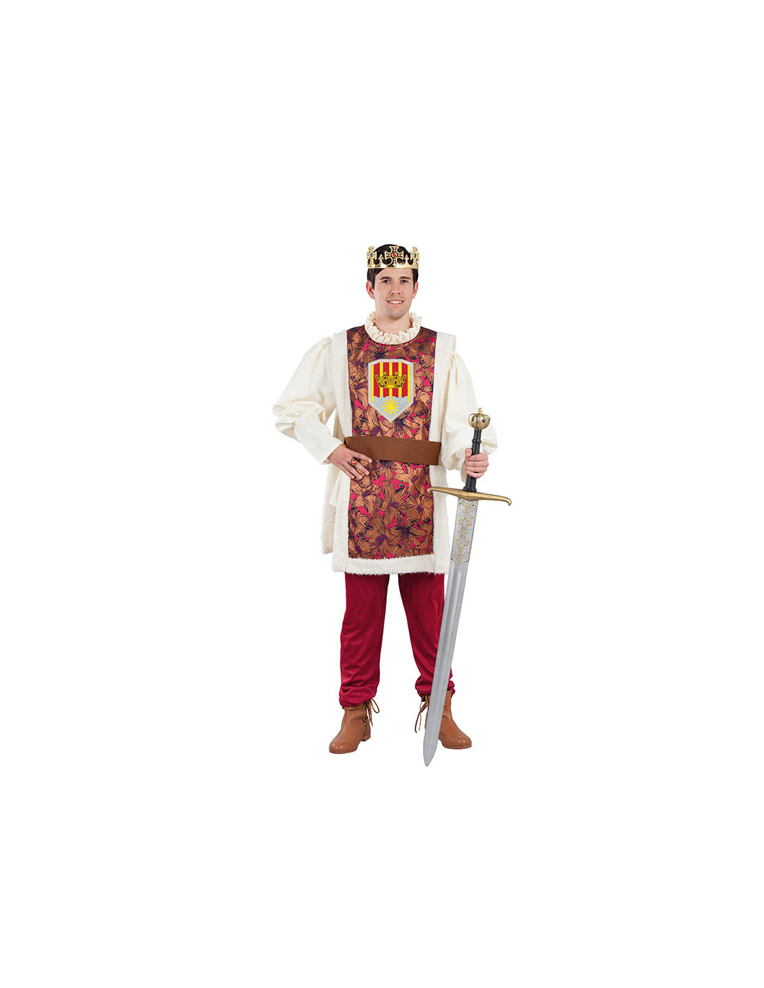 Disfraz Rey Medieval Adulto 】- ⭐Miles de Fiestas⭐- Envío 24 h