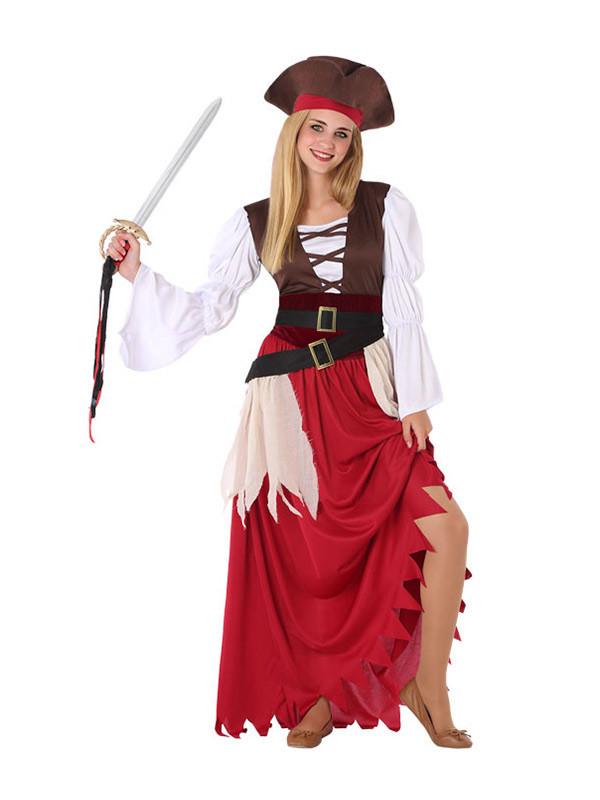 Disfraz de piratesa para adolescente