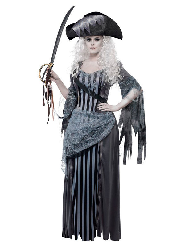 Disfraz pirata fantasma para mujer - Comprar en Disfraces Bacanal