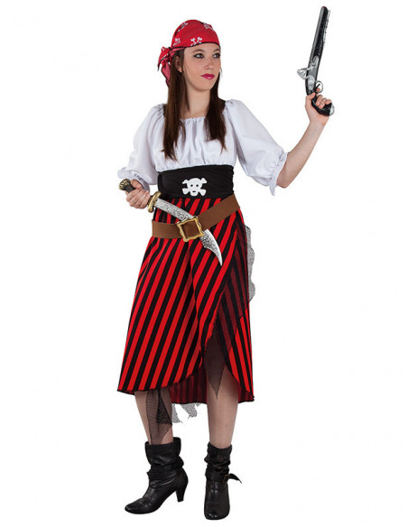 Disfraz pirata mujer - Envío en 24h|Comprar en Disfraces Bacanal