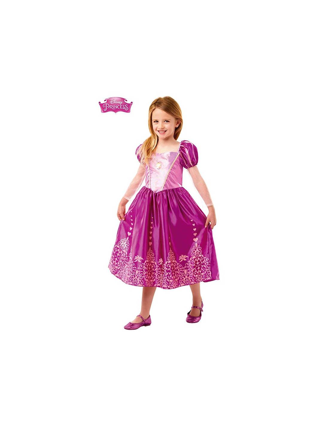 Disfraz Rapunzel Deluxe para niña - Envío 24h|Compra en Disfraces Bacanal