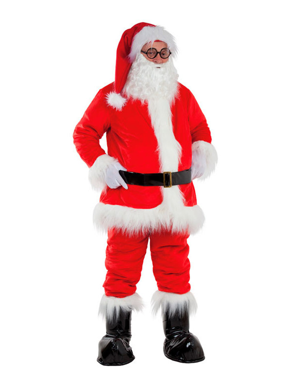 Contento puntada Lingüística Disfraz de Papá Noel deluxe adulto - Envío en 24h|Disfraces Bacanal