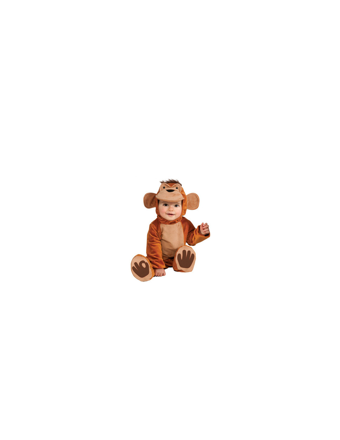 Disfraz de Mono Bebé - FiestasMix