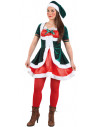 Disfraz elfa navidad
