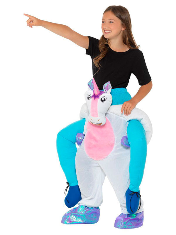 Despertar unos pocos obtener Disfraz unicornio a hombros infantil - Envío en 24h|Disfraces Bacanal