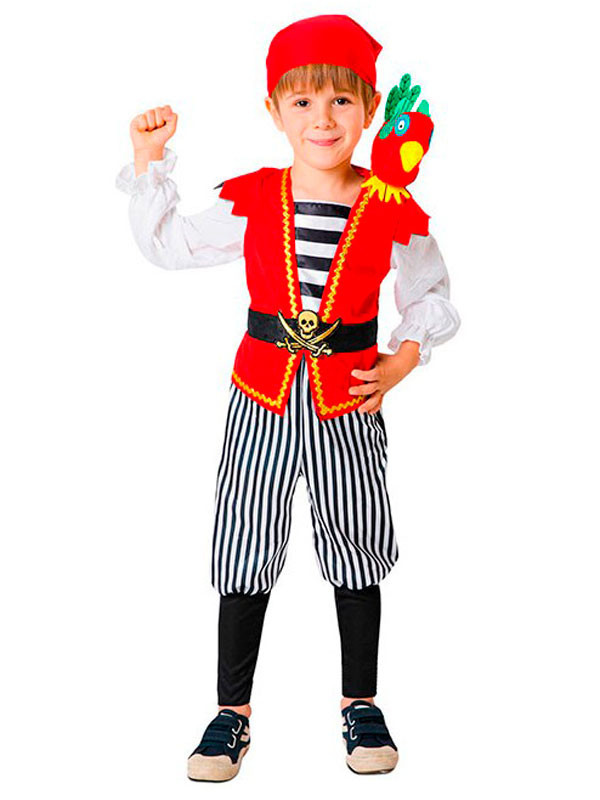 Bandana pirata para niños o adultos (12 pañuelos piratas)