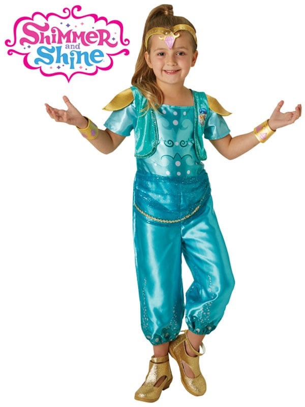 Grillo Piquete fibra Disfraz Shine de Shimmer and Shine niña - Comprar en Tienda Disfraces  Bacanal
