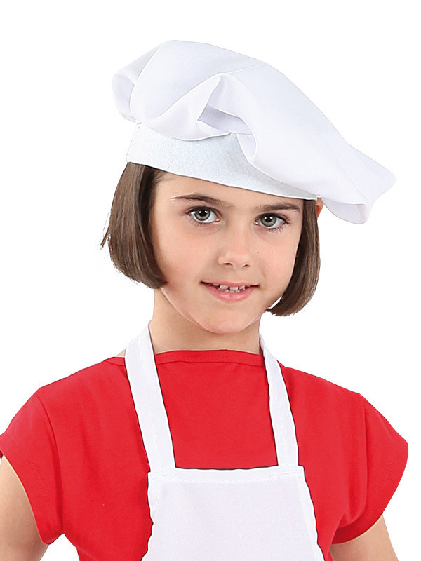 no se dio cuenta Cartero Perla Gorro de cocinero infantil - Comprar en Tienda Disfraces Bacanal