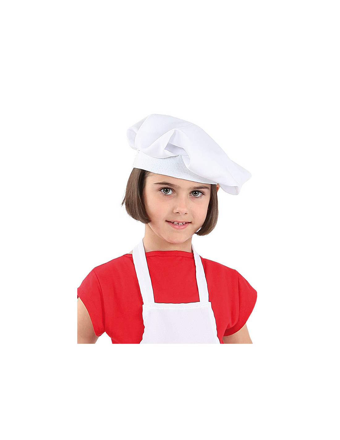 Gorro de cocinero infantil en tela