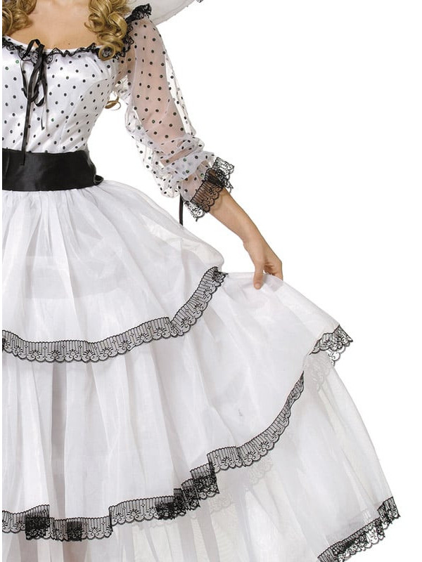 Sábana Esmerado Ficticio Disfraz de Escarlata para mujer - Comprar en Tienda Disfraces Bacanal