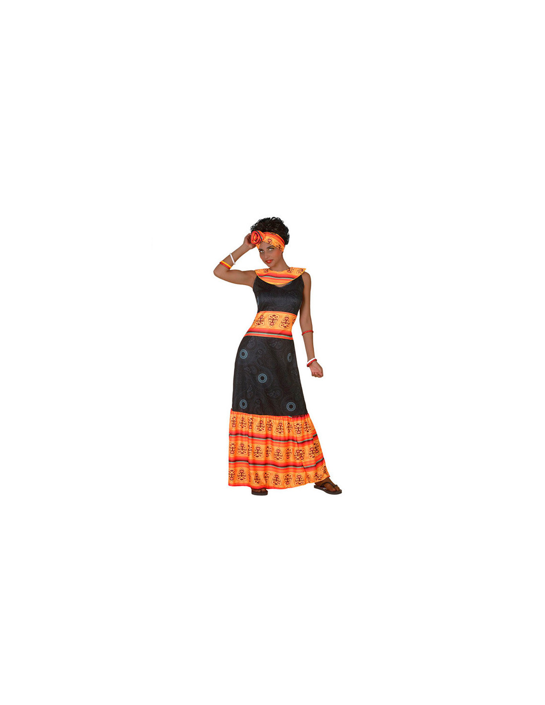 Disfraz de africana para mujer - Comprar en Tienda Disfraces Bacanal