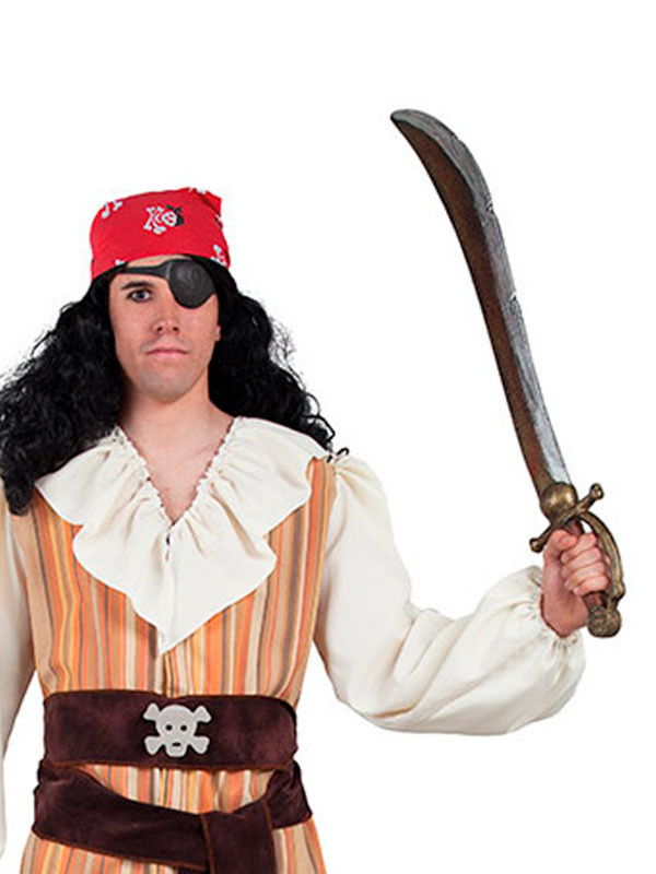 Espada Pirata De 50 Cm Disfraz Halloween Fiestas