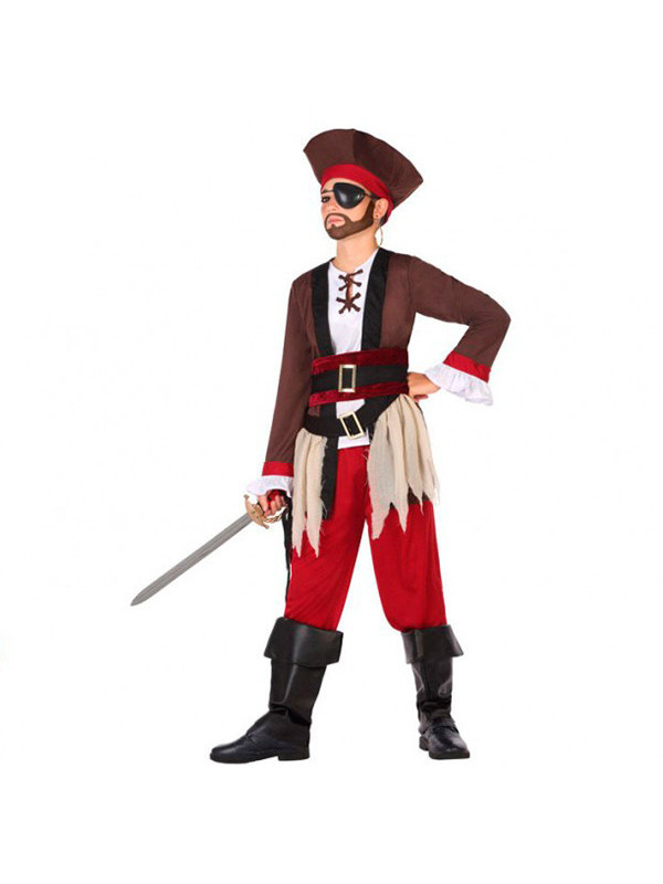 Disfraz pirata bandido para niño