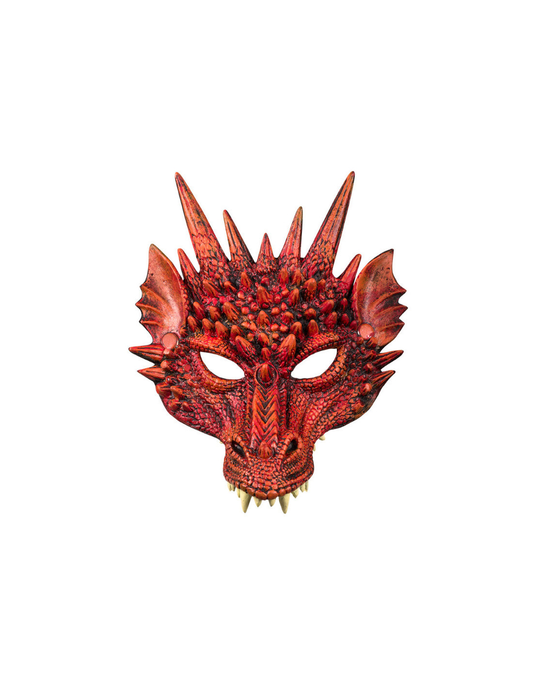Máscara de dragón rojo - Envío en 24h|Comprar en Disfraces Bacanal