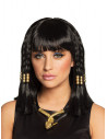 Peluca egipcia Cleopatra