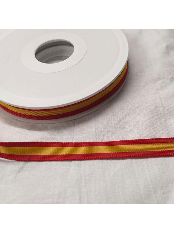 Cinta bandera España ancho 10cm - La Tienda de España