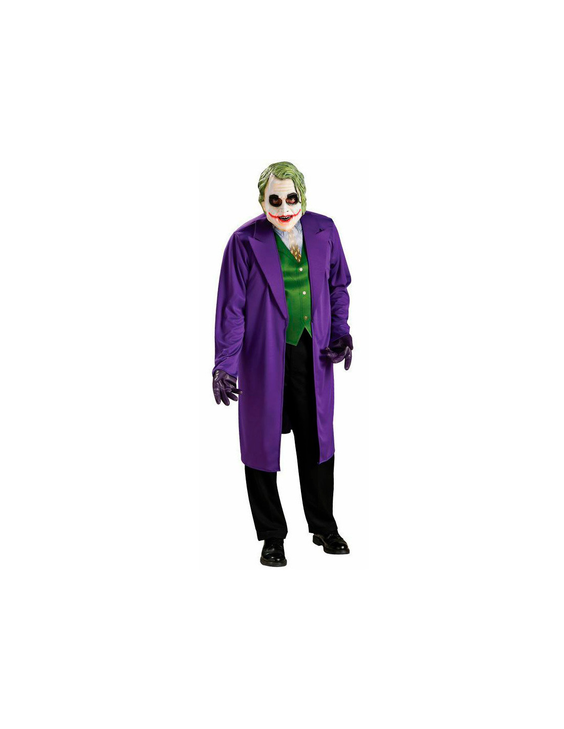 The Joker - Máscara para adulto 3/4 con pelo oficial de Batman