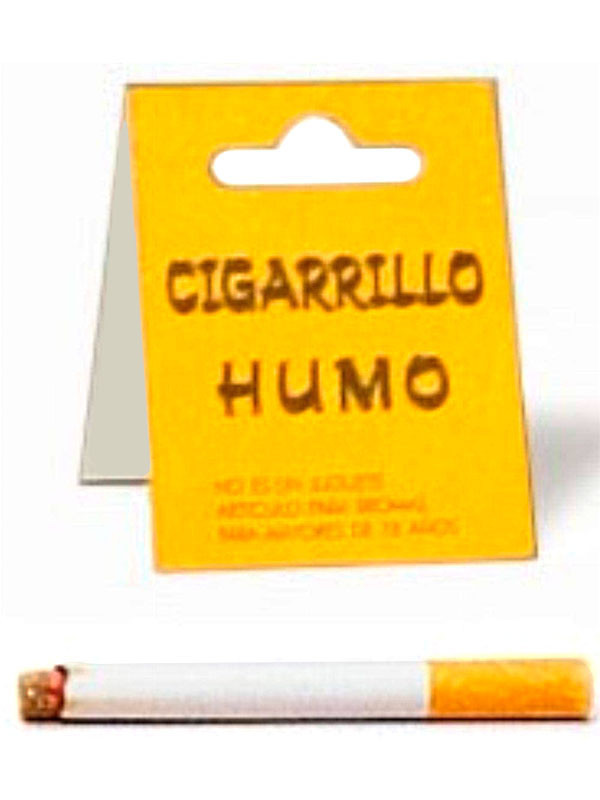 Cigarrillo imitación con humo