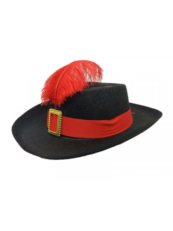 Sombrero mosquetero infantil - Comprar en Disfraces