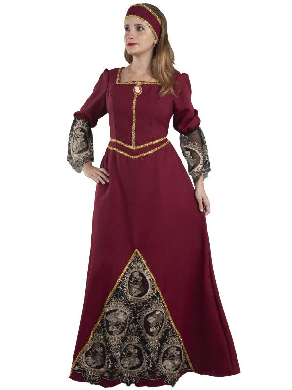 Disfraz dama medieval Leonor
