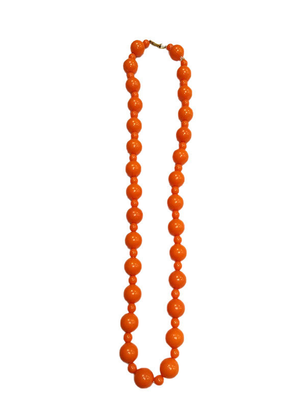 Collar andaluza infantil naranja