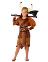 Disfraz vikinga salvaje para niña