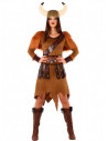 Disfraz de vikinga salvaje para mujer