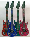 Guitarra hinchable rockero colores