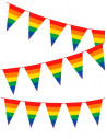 Banderines triangular Arcoíris