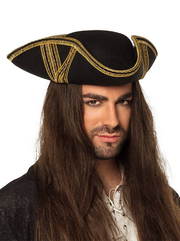 principio Rechazo comerciante Sombrero de pirata para hombre - Comprar en Tienda Disfraces Bacanal
