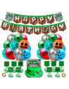 Pack decoración cumpleaños Minecraft