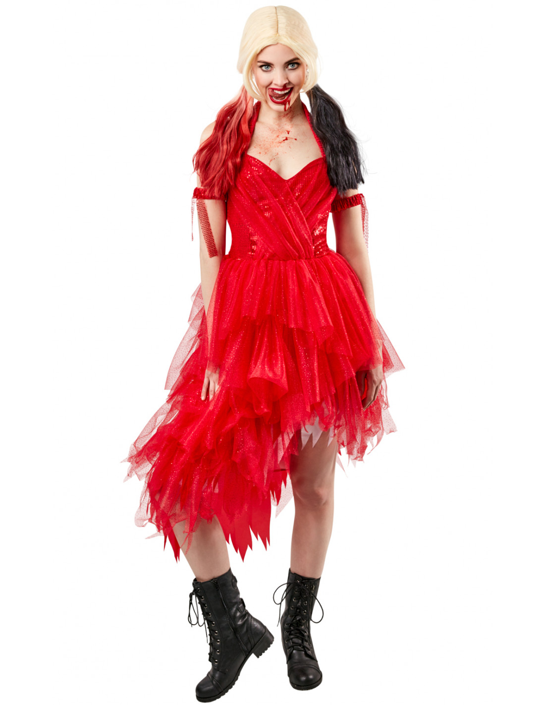 Instituto Énfasis Sobrio Disfraz Harley Quinn SQ2 para mujer - Envío 24h|Compra Disfraces Bacanal